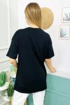 155256 Oversize Baskisiz Duz Tshirt
